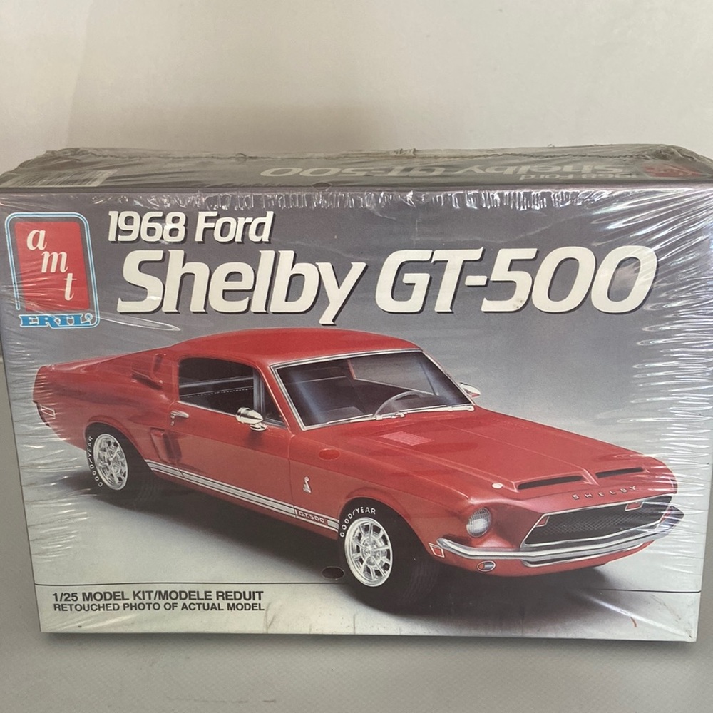 1968 Fird Shelby GT-500 1/25 Model Kit
